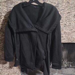 Bagatelle Collection Black Asymmetrical Jacket